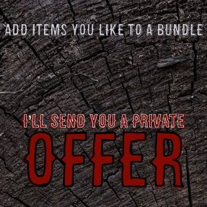 I love making offers!